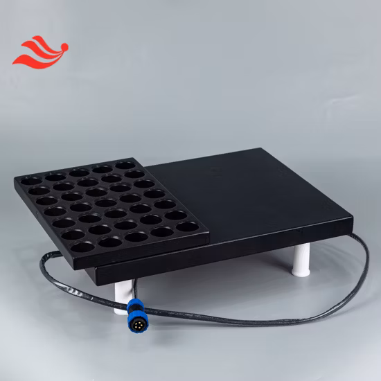 Blocco riscaldante per digestione abbinato agli utensili da 15 ml da utilizzare con piastre riscaldanti termostatiche